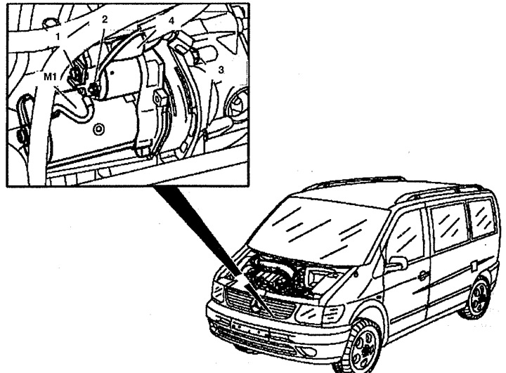 Вито 638 двигатель как снять Топливный насос (ТНВД) () MERCEDES VITO W638 112 2.2 CDI 2001 год купить в Калин