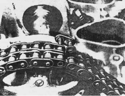 Премахване на връзката на ангренажната верига