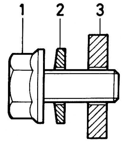 1 – bolt;