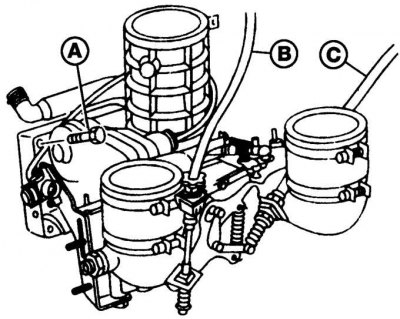 A – mounting bolts;