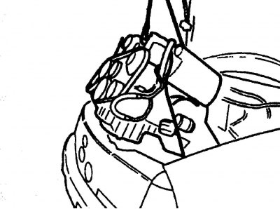 Мал. 5.16. Підйом силового агрегату