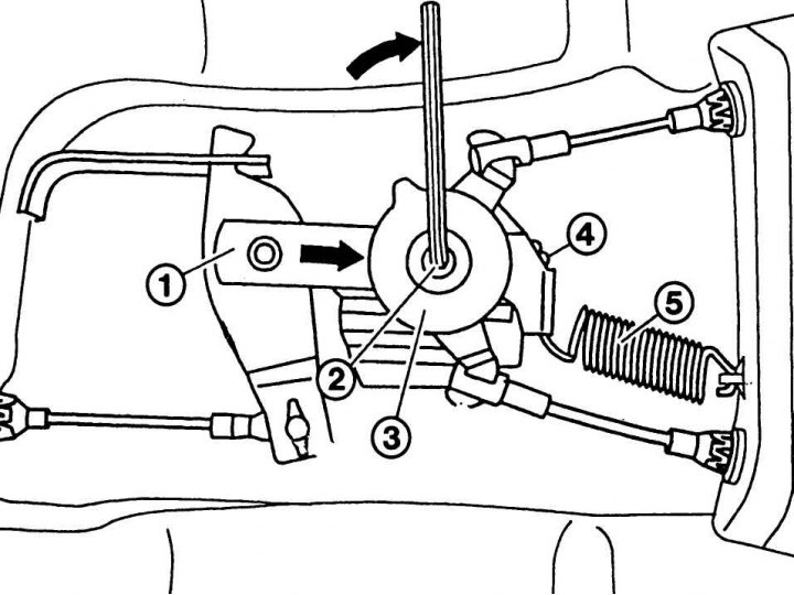Как снять стояночный тормоз на мерседес Replacing the parking brake cables (Mercedes-Benz W210 1996-2002: Chassis: Brake