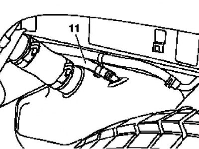 Fuel tank installation details (all models) (4 of 4)