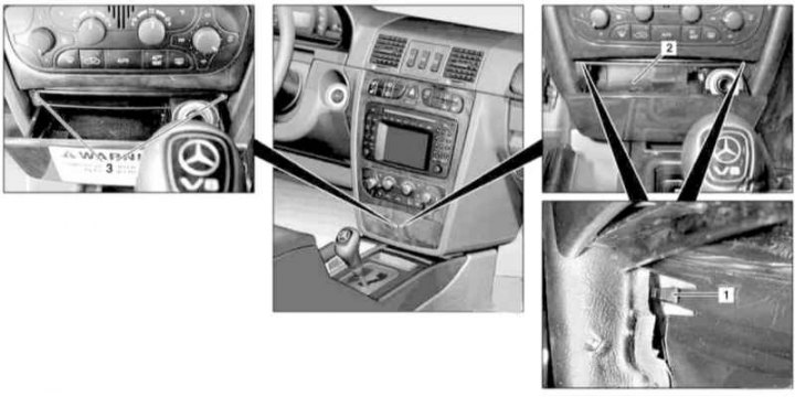 Front Ashtray Installation Details