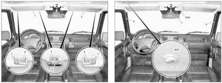 Részletek a kombi modellekre történő tetőburkolat felszereléséhez (1/5)