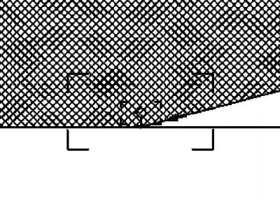Пример освещенности рабочей зоны тестового щита