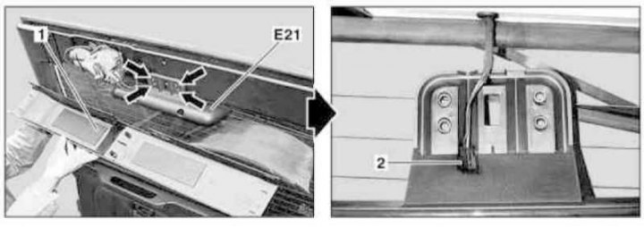 Деталі установки штатного стоп-сигналу верхнього рівня