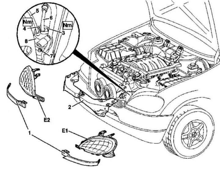Details of installation of receiver-dryer K/V
