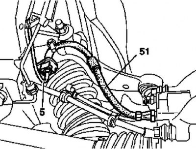 Rear Wheel Brake Flexible Hose Installation Details (using the example of models equipped with…