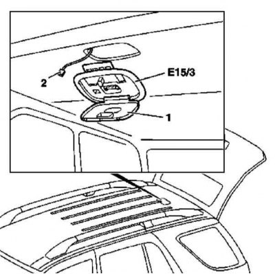 Rear interior light design