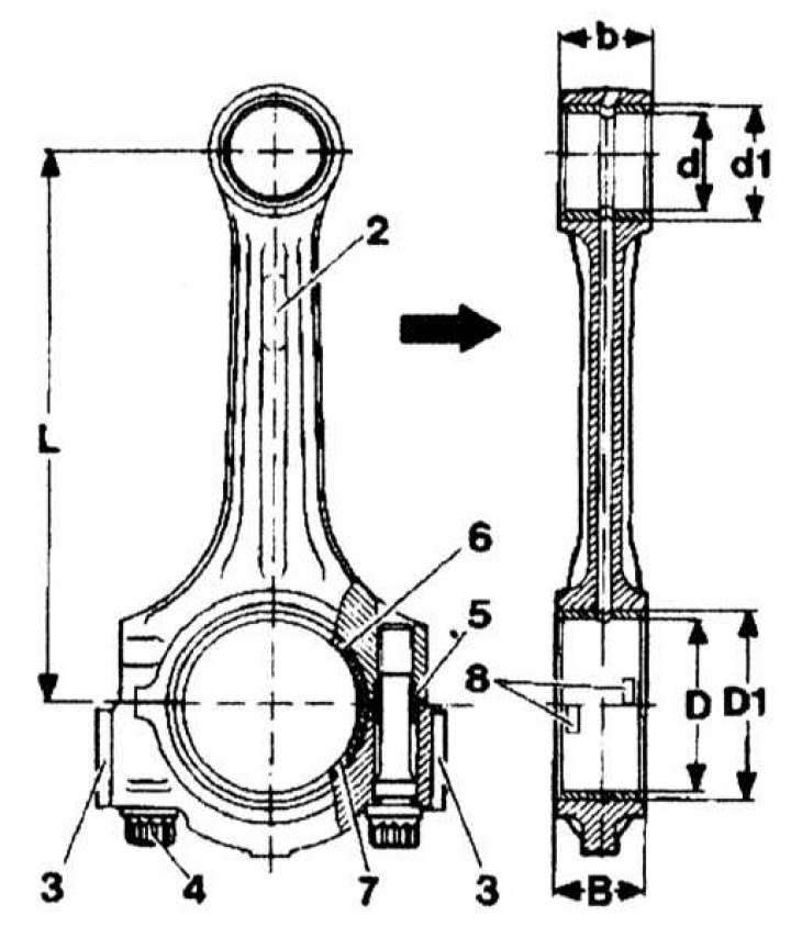 2 - Обозначение; 3 - Балансировочный грузик; 4 - Болт М9; 5 - Направляющая втулка; 6 - Верхний…