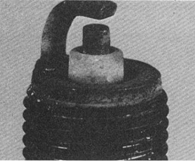 Нормальное состояние свечи