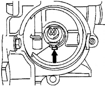 2. Insert the tab (arrow) into the groove in the regulator body. Make sure the locking ring is…