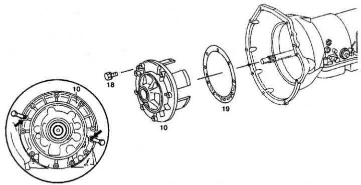 Az elülső fedél beépítési részletei másodlagos szivattyúval