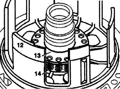 6. Remove the piston.