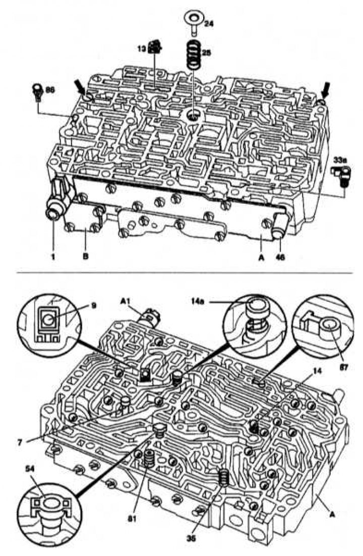 Design of the AT valve assembly