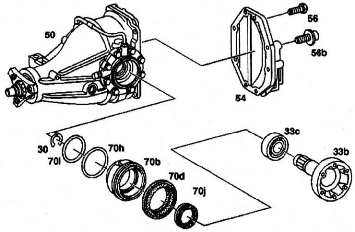 Automatikus reteszelő differenciálmű henger csere (differenciál átmérő 210 mm)