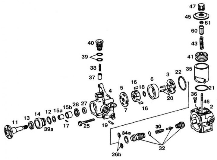 Design of the steering pump type «Tandem» (models 62, 162)