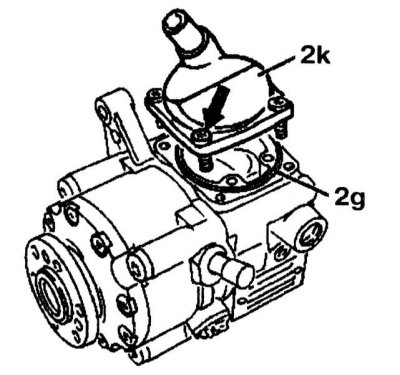 2. Loosen the bolts (4 pieces), remove the cover (2k), check the sealing ring (2g), replace it if…