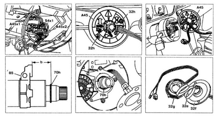 Removal and installation the contact spring