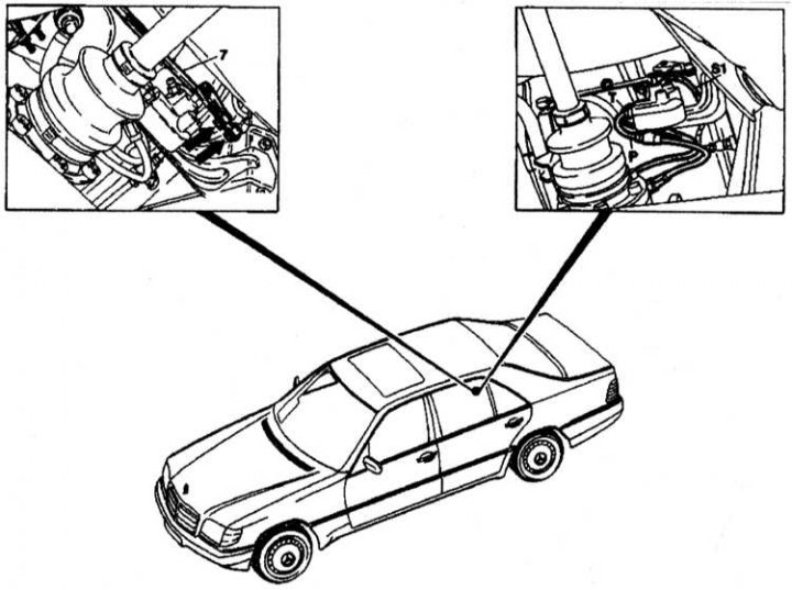 Rear suspension clearance adjuster