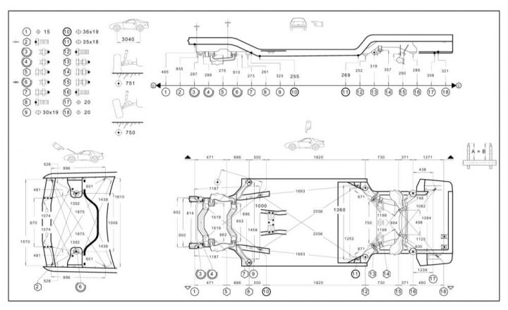 S320, 4-дверный Седан с колесной базой 3040 мм (3 из 3)