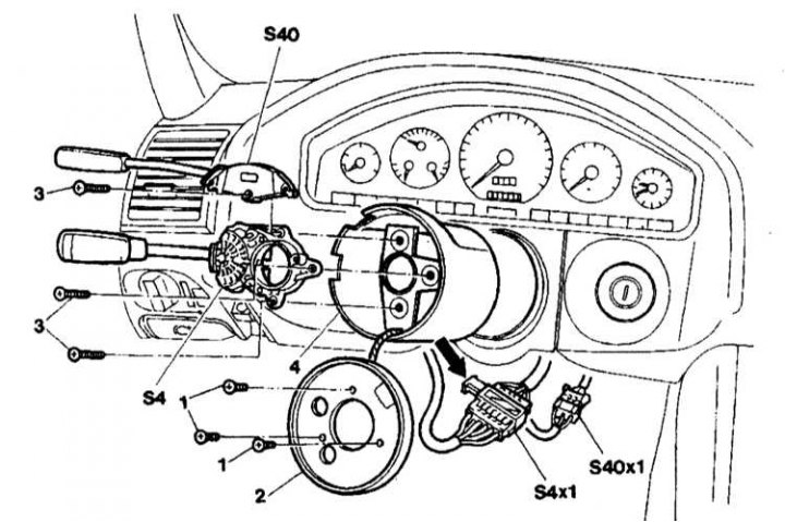 Как снять руль w140