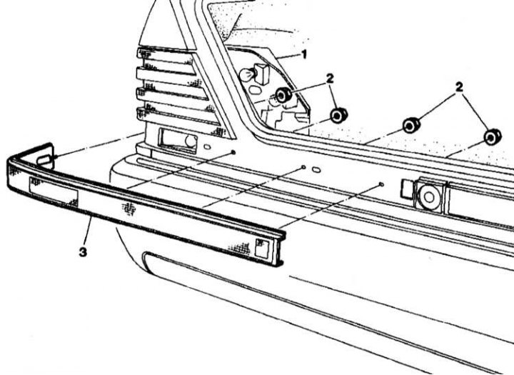 Reverse Light Assembly Installation Details
