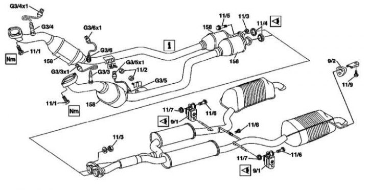 Моторный отсек и периодичность обслуживания (Мерседес-Бенц W124 1984-1995: Общая