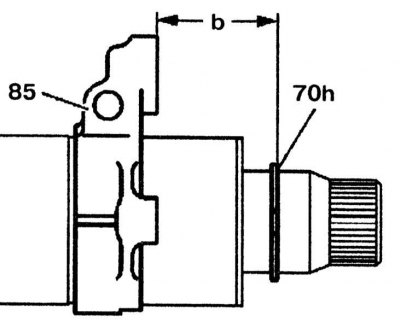 Fix the bracket 85 at an angle of 90° to the pipe as shown in the illustrations. Adjust the…