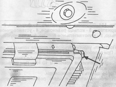 Fig. 150. Adjusting the CO content on the control device.