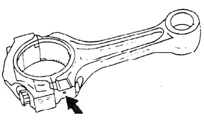 Connecting rods that are used again must be checked for bending and distortion. A connecting rod…
