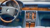 S-Class, W116, interior