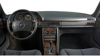 S-Class, W126, interior