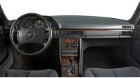 S-Clasă, W126, interior