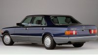 S-Класс, W126, вид сзади