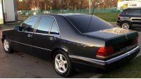 S-Class, W140, zadný pohľad